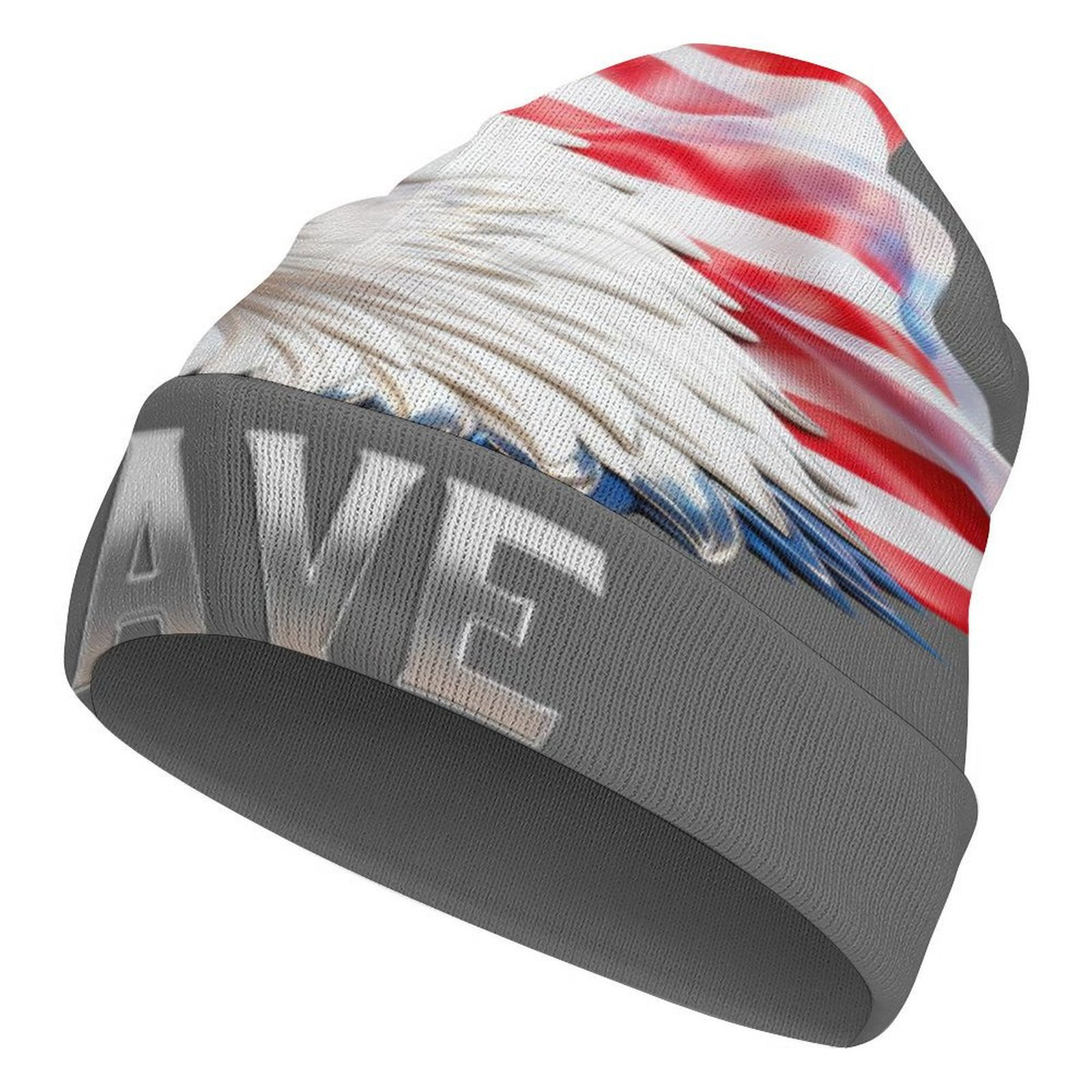 POD Eagle Knit Hat detail 12