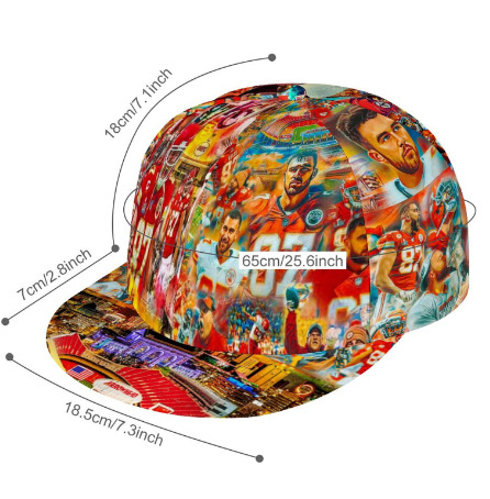 POD Flat Brim Hiphop Cap detail 7