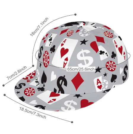 POD Flat Brim Hiphop Cap detail 8